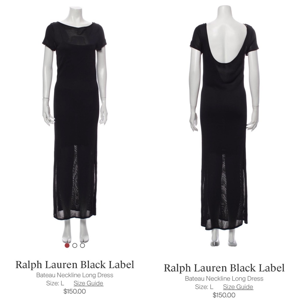 Ralph Lauren Black Dress